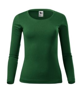 Malfini 169 - Senhoras de camisetas fit-t ls Verde garrafa