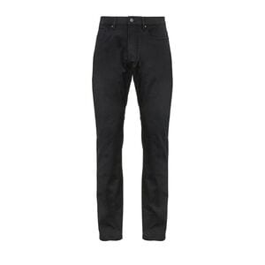 NEOBLU 03180 - Gaspard Men Calças Jeans Stretch Com Corte Reto Para Homem Preto profundo