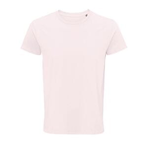 SOL'S 03582 - Crusader Men T Shirt Cintada Para Homem Em Jersey De Gola Redonda Cor-de-rosa pálida