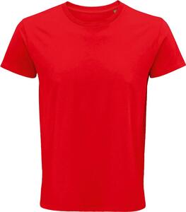 SOL'S 03582 - Crusader Men T Shirt Cintada Para Homem Em Jersey De Gola Redonda Red
