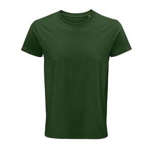 SOL'S 03582 - Crusader Men T Shirt Cintada Para Homem Em Jersey De Gola Redonda Verde garrafa