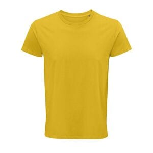 SOL'S 03582 - Crusader Men T Shirt Cintada Para Homem Em Jersey De Gola Redonda Amarelo