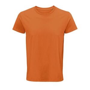 SOL'S 03582 - Crusader Men T Shirt Cintada Para Homem Em Jersey De Gola Redonda Laranja
