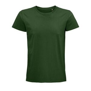 SOL'S 03565 - Pioneer Men T Shirt Cintada Para Homem Em Jersey De Gola Redonda Verde garrafa