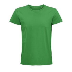 SOL'S 03565 - Pioneer Men T Shirt Cintada Para Homem Em Jersey De Gola Redonda Verde dos prados