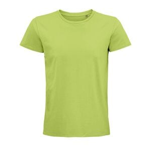 SOL'S 03565 - Pioneer Men T Shirt Cintada Para Homem Em Jersey De Gola Redonda Verde maçã