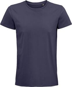 SOL'S 03565 - Pioneer Men T Shirt Cintada Para Homem Em Jersey De Gola Redonda Cinzento ratinho