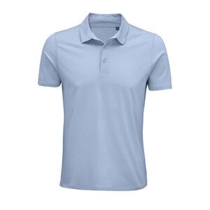 NEOBLU 03572 - Octave Men Polo Em Jersey Para Homem Soft Blue