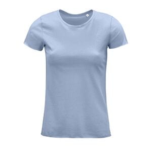 NEOBLU 03571 - Leonard Women T Shirt De Mangas Curtas Para Senhora Soft Blue