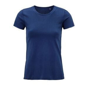 NEOBLU 03571 - Leonard Women T Shirt De Mangas Curtas Para Senhora Azul intenso