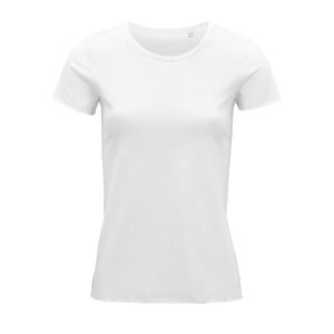 NEOBLU 03571 - Leonard Women T Shirt De Mangas Curtas Para Senhora Optic White
