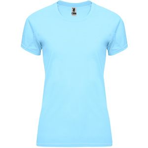 Roly CA0408 - BAHRAIN WOMAN T-shirt técnica feminina de manga reglan Azul céu