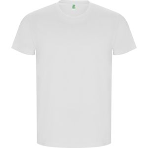 Roly CA6690 - GOLDEN T-shirt tubular em algodão orgânico White