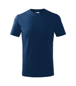 Malfini 138 - Camiseta básica crianças Bleu nuit