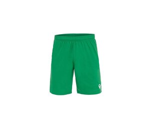 MACRON MA5223J - Shorts esportivos infantis em tecido Evertex Verde