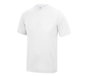 Just Cool JC001 - Camiseta respirável Neoteric ™ Arctic White