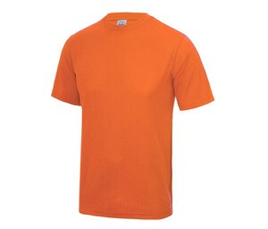 Just Cool JC001 - Camiseta respirável Neoteric ™ Electric Orange