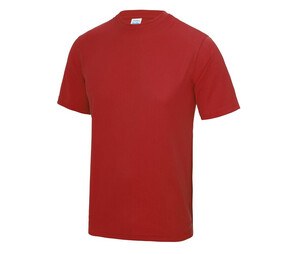 Just Cool JC001J - Camiseta infantil respirável Neoteric ™ Fire Red