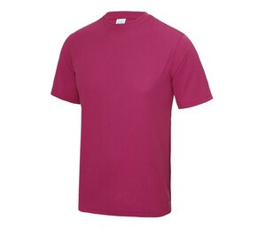 Just Cool JC001J - Camiseta infantil respirável Neoteric ™ Hot Pink