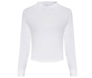 Just Cool JC116 - Camiseta feminina com costas cruzadas Arctic White