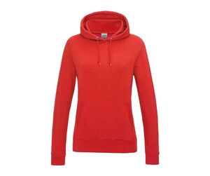 AWDIS JH01F - Hoodie feminino Fire Red