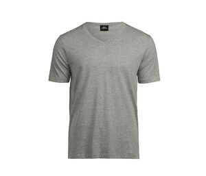 Tee Jays TJ5004 - Camiseta de decote em V masculina Cinzento matizado