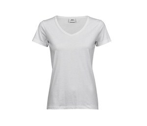 Tee Jays TJ5005 - Camiseta de decote em V feminino White