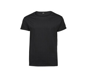 Tee Jays TJ5062 - T-shirt de mangas enroladas Black