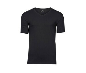 Tee Jays TJ401 - T-shirt de decote em V Stretch Black