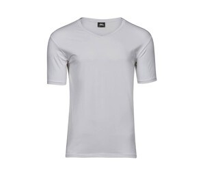 Tee Jays TJ401 - T-shirt de decote em V Stretch White