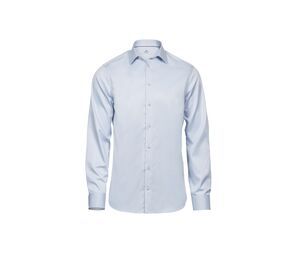 Tee Jays TJ4021 - Camisa De Luxo, Justa para homem Azul claro