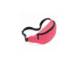 Bag Base BG042 - Bolsa de cintura com zíper Fluorescent Pink