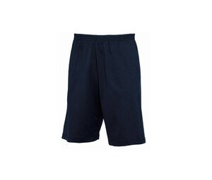 B&C BC202 - Shorts de algodão masculino Azul marinho