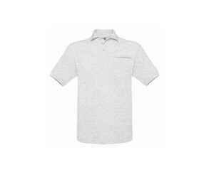 B&C BC415 - Camisa polo masculina com bolso