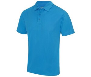 Just Cool JC040 - Camisa polo masculina respirável Sapphire Blue