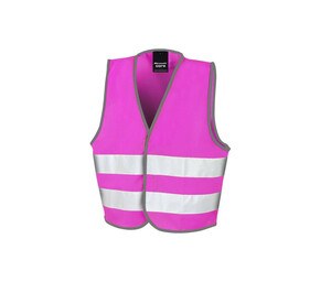 Result R200JEV - Colete de segurança infantil Fluorescent Pink