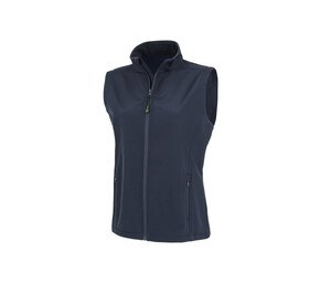 Result RS902F - Poliéster de poliéster reciclado feminino Bodywarmer Azul marinho