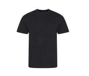 JUST T'S JT001 - T-shirt unissex de triblend Preto matizado