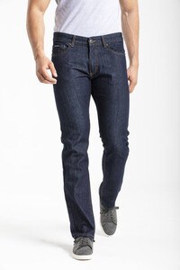 RICA LEWIS RL700 - Calças jeans de corte reto masculino Piscina Azul