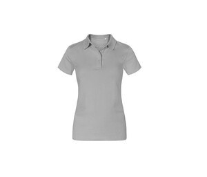 Promodoro PM4025 - Camisa pólo de malha feminina new light grey