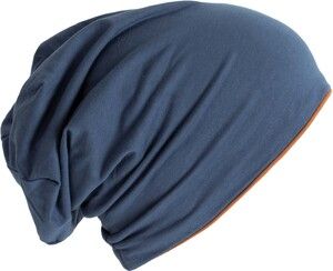 K-up KP547 - Gorro Airforce Blue / Caramel Coffee