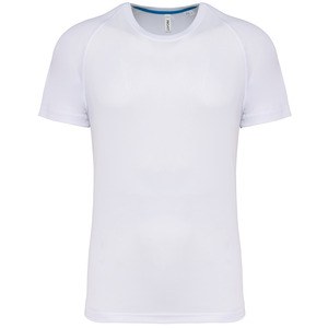 PROACT PA4012 - T-shirt de desporto de homem de material reciclado com decote redondo