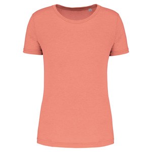 PROACT PA4021 - T-shirt de desporto de senhora Triblend com decote redondo