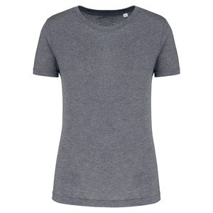 PROACT PA4021 - T-shirt de desporto de senhora Triblend com decote redondo Grey Heather