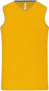 ProAct PA461 - T-SHIRT DE BASQUETEBOL DE CRIANÇA Sporty Yellow