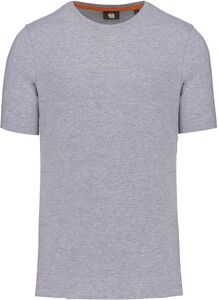 WK. Designed To Work WK302 - T-shirt decote redondo eco-responsável de homem Oxford Grey