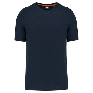 WK. Designed To Work WK302 - T-shirt decote redondo eco-responsável de homem Azul marinho