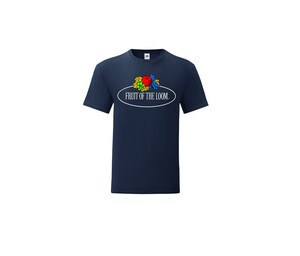 FRUIT OF THE LOOM VINTAGE SCV150 - Camiseta masculina com logotipo da Fruit of the Loom Deep Navy