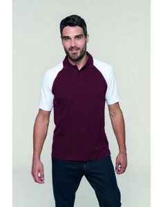 Kariban K226 - POLO BASEBALL > POLO DE HOMEM BICOLOR