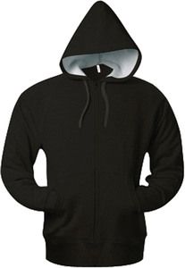 Kariban K444 - SWEATSHIRT COM FECHO INTEIRO E CAPUZ